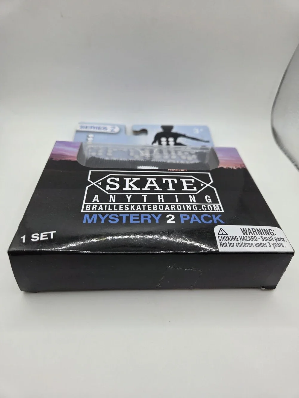 Mini Skateboard Mystery 2-pack Series 2 Braille Skateboarding - NEW